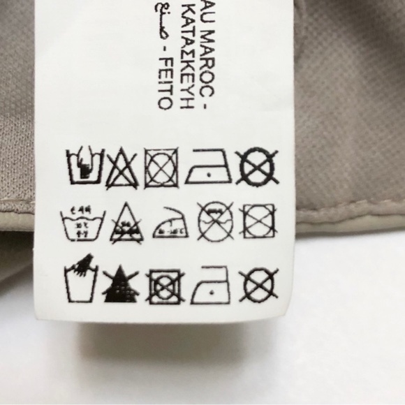 Zara | Faux Leather Bustier Style Beige Crop Tank Top Medium - Picture 10 of 10